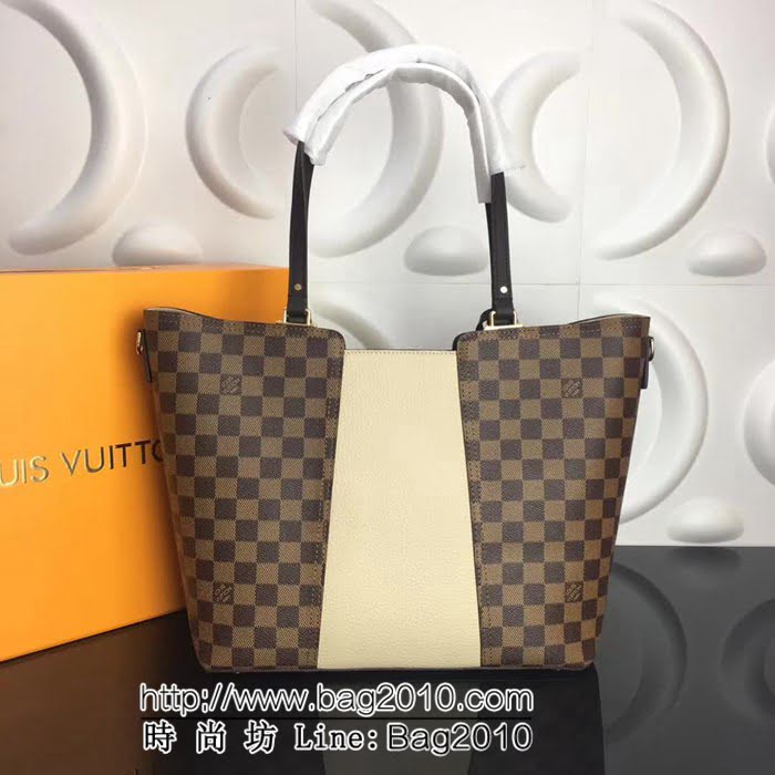 路易威登LV頂級原單 2018新款棋盤格手袋 JERSEY休閒時尚 N44041 YDH1502